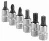 Elofort assorted screwdriver tip sockets for 1/4 inch drive