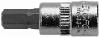 Elofort Hex Tip screwdriver bit sockets for 1/4 inch drive